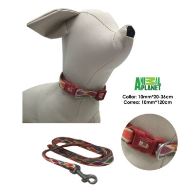 Collar y correa para perro Guatemala