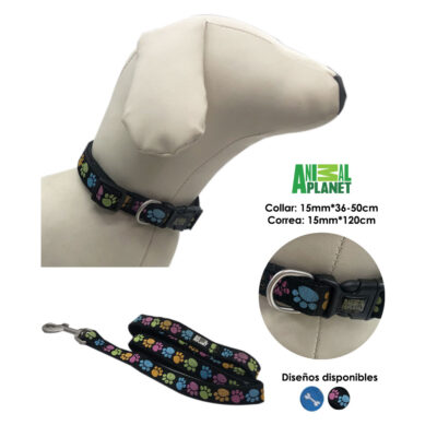 Collar y correa para perro Guatemala