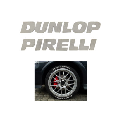 LETRAS DE HULE P/LLANTA  DUNLOP PIRELLI