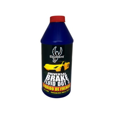 LIQUIDO DE FRENOS DOT 3 300 ML/10 OZ EBULLIENT