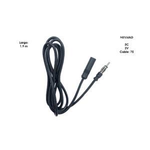 Cable para antena de carro Miyako Guatemala