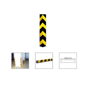 PROTECTOR ESQUINAS BK/YL FLEXIBLE 80X10CM