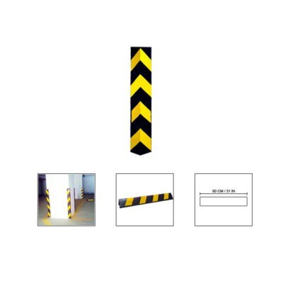 PROTECTOR ESQUINAS BK/YL FLEXIBLE 80X10CM