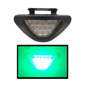LAMPARA FRENO F1 LENTE CLEAR BOMBILLO VERDE