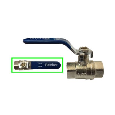 VALVULA DE BOLA 1/2 ZINC