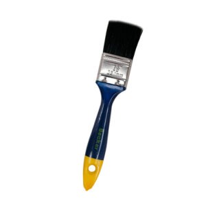BROCHA CERDA NATURAL NEGRA 1 1/2" MANGO PLASTICO