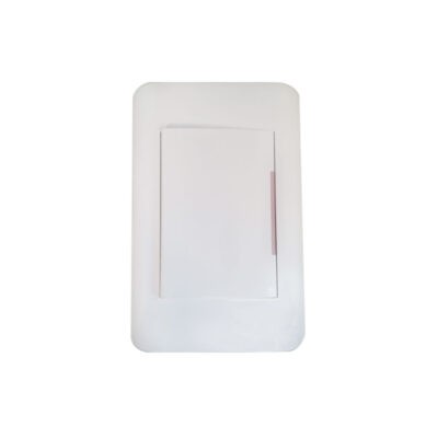 INTERRUPTOR SENCILLO ANCHO INCRUSTAR BLANCO F65-038