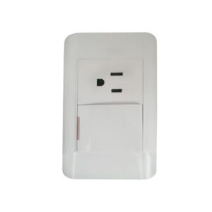 INTERRUPTOR Y TOMACORRINTE INCRUSTAR BLANCO F65-038