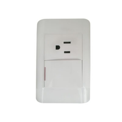 INTERRUPTOR Y TOMACORRINTE INCRUSTAR BLANCO F65-038