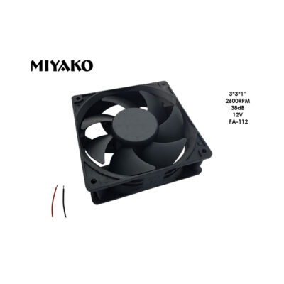 Ventilador 12 voltios Miyako Guatemala