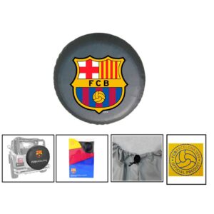 COBERTOR P/LLANTA BARCELONA GRIS RIN 20-22 FCB-STC05