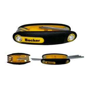 LLAVES ALLEN 7 PCS MM TIPO NAVAJA BECKER FE-5096