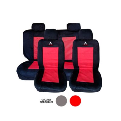 FUNDAS P/ASIENTO NEGRO SUPER NOVA MITSUBISHI