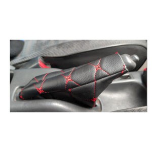 BOTA P/ PALANCA DE FRENO NEGRO C/ROJO