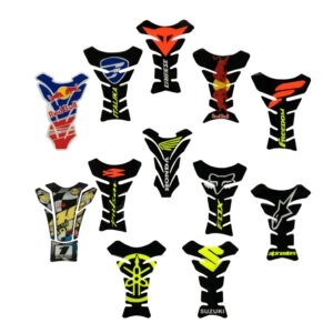 STICKER GEL P/TANQUE DE MOTO MARCAS MOTO