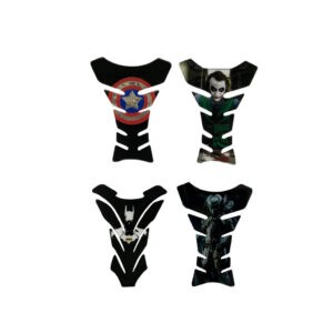 STICKER GEL P/TANQUE DE MOTO SUPER HEROES