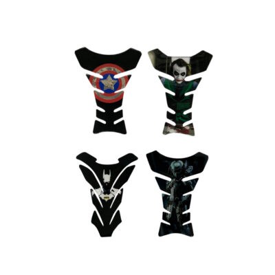 STICKER GEL P/TANQUE DE MOTO SUPER HEROES