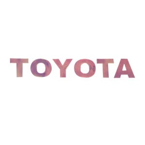 CALCOMANIA DE GEL TOYOTA TORNASOL 82X14CM