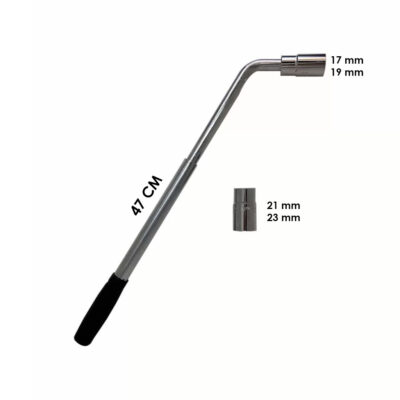 LLAVE MASTER WRENCH 2 SOCKETS 17-19-21-23 MM
