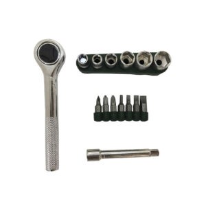 SOCKETS P/MECANICO 1/4 15 PCS GQ-443