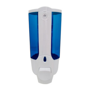 DISPENSADOR DE JABON P/BA?O BLUE/WHITE 350 ML H-21A