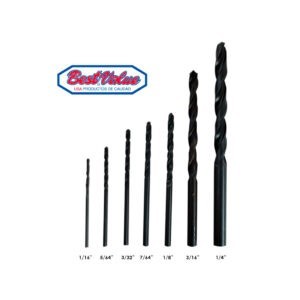 BROCAS HSS 7 PCS BEST VALUE MADERA/PVC/METAL