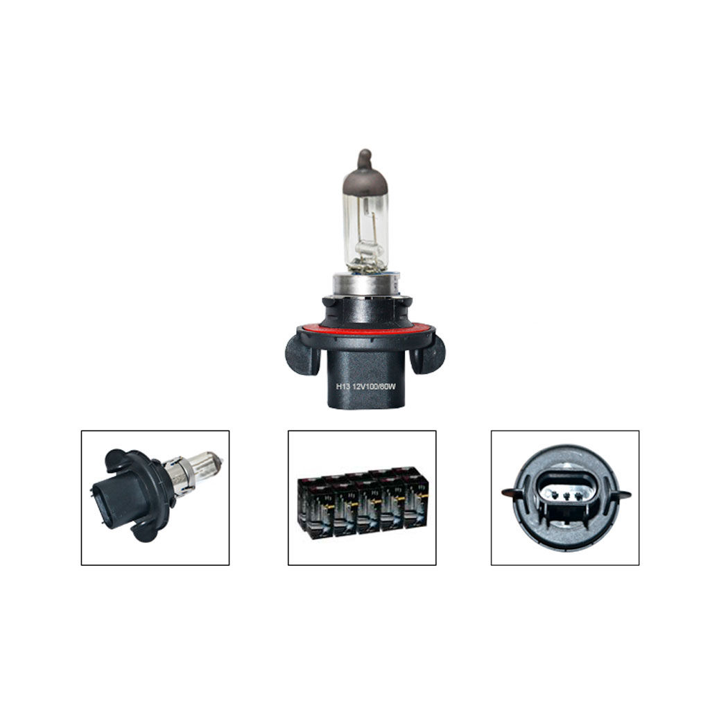BOMBILLO HALOGENO H13-12V-100-80W GTR