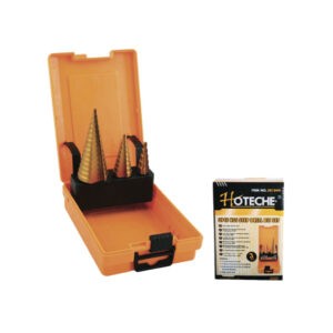 BROCAS CONICAS 3 PCS C/ESTUCHE HOTECHE
