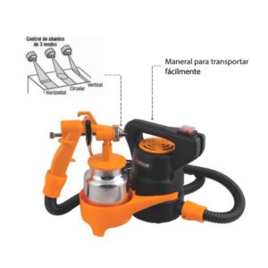 PISTOLA ELECTRICA P/PINTAR 500W/1000ML/CABLE 2 MTS