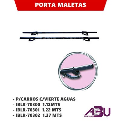 PORTA MALETAS UNIVERSAL 1120MM ACERO