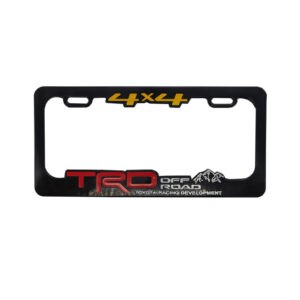 MARCO PARA PLACA 3D 4X4 TRD
