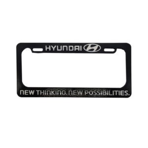 MARCO PARA PLACA 3D HYUNDAI NEW STYLE