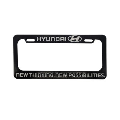 MARCO PARA PLACA 3D HYUNDAI NEW STYLE