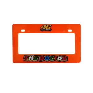 MARCO PARA PLACA IP MOTO DOCTOR NARANJA