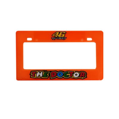 MARCO PARA PLACA IP MOTO DOCTOR NARANJA