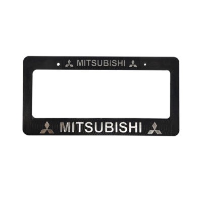 MARCO PARA PLACA MITSUBISHI CROMADO