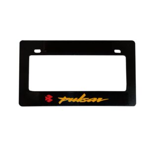 MARCO PARA PLACA MOTO PULSAR YELLOW