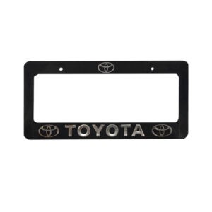 MARCO PARA PLACA TOYOTA CROMADO
