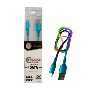 CABLE USB P/CELULAR ARCO IRIS HAWIEI J-15H