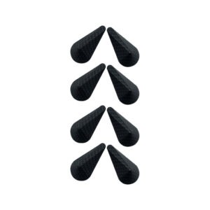 ADORNOS DIVERSORES DE AIRE CARBON 8 PCS