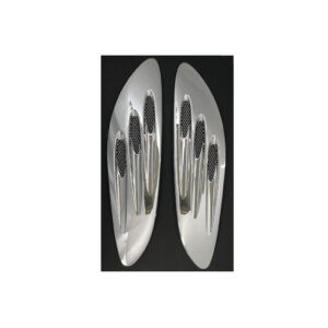 VENTANILLA P/AIRE JM-968S CROMADO 45X11.5CM