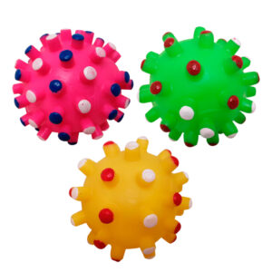 JUGUETE P/PERRO BOLA PICUDA 11 CM KD1786-L