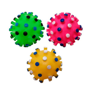 JUGUETE P/PERRO BOLA PICUDA 6.50 CM KD1786-S
