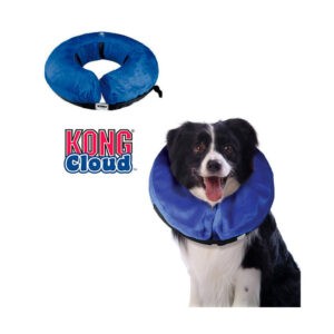 CUELLO IINFLABLE P/MASCOTA MEDIANO 10-14CM CIRCUNFERENCIA KONG