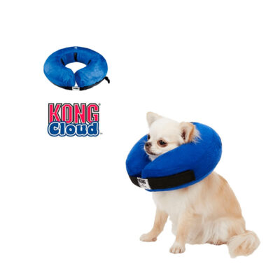 CUELLO INFLABLE P/MASCOTA  XS 15-20CM CIRCUNFERENCIA KONG