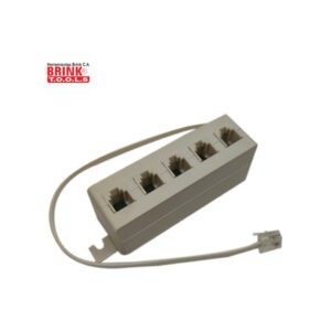 ADAPTADOR MODULAR  P/TELEFONO 5 SALIDAS (KR-472)