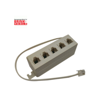 ADAPTADOR MODULAR  P/TELEFONO 5 SALIDAS (KR-472)