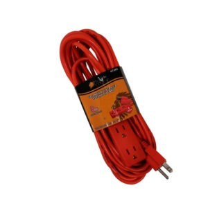 EXTENSION ELECTRICA NARANJA 16AWG 8M C/REGLETA