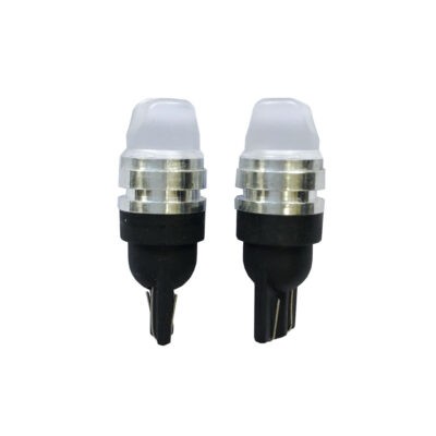 BOMBILLO FLASHER/FIJO LED T10 / 194 2PZS BLANCO