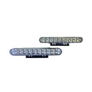 NEBLINERA P/CARRO BLANCO-AMBAR 20LED 10W/12V